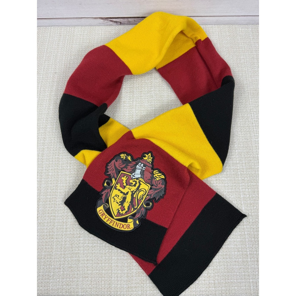 Harry Potter Gryffindor Scarf Bioworld Black Red Yellow Licensed